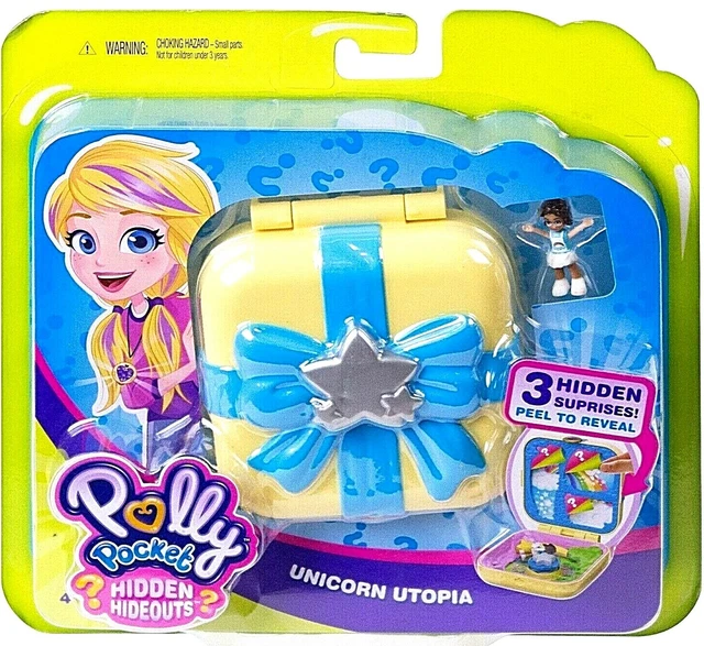 Polly Pocket Set di gioco Pacchetto di moda Piccolo Include una bambola, Indumenti e accessori aggiuntivi per ragazze dai 4 anni in poi