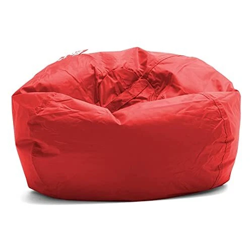 Big Joe Classic Bean Bag Chair Red Smartmax 2ft Round