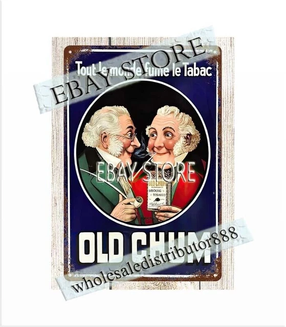 old chum tobacco tin Old Chum | Vintage pipe tobacco tin Vintage Imperial Tobacco Canada D.