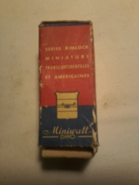 Tube Électronique 6463 MINIWATT DARIO - NOS (New Old Stock) - Fabriqué Aux Pays-Bas