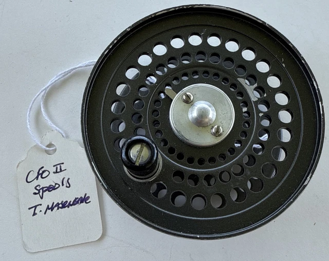 ORVIS CFO II Disc Fly Reel w/Box, Pouch and Manual $316.44