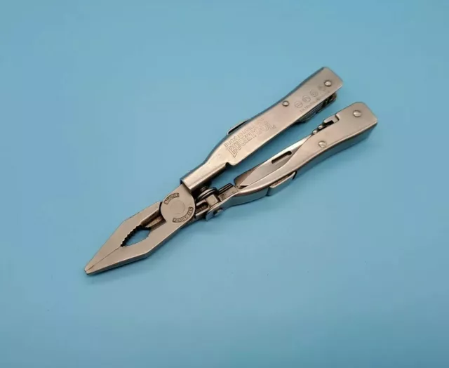 BUCK KNIVES BUCKTOOL 360 Multi Tool Pliers - Retired - Silver Usa $99. ...