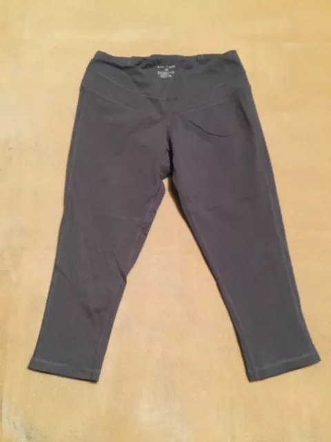 PANTALONCINI DA DONNA Reebok Crossfit Capri aderenti grigi. Taglia