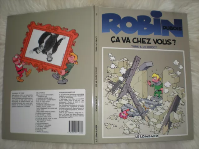 Robin Dubois Tome 3 / Superbe Dedicace Dessin Original De Turk / Le Lombard