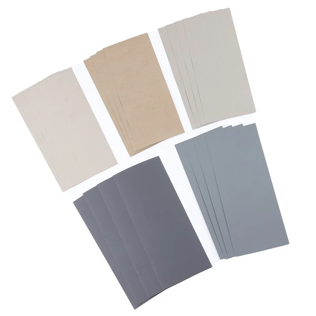 FOGLI DI CARTA Vetrata Levigatrice Dettaglio Carta Ricariche