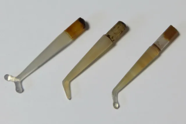 Rarität - antike Zahnärztliche Instrumente aus Achat 14 Teile 5