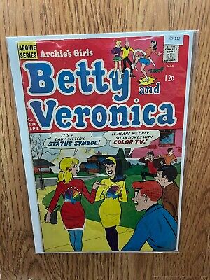 Archies Girls Betty and Veronica 136 Detached page 3.5 VG- E9-112