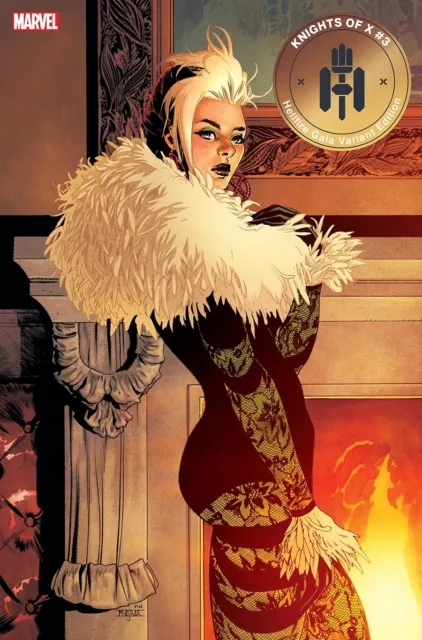 Knights Of X #3 Cover B Variant Mahmud Asrar Hellfire Gala Cover X-Men 2022