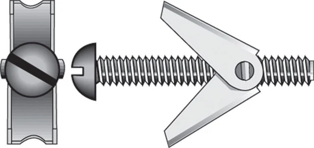 Hillman 5027 Zinc-Plated Steel Toggle Bolt 3-1/6 x 3 in. (Pack of 10)