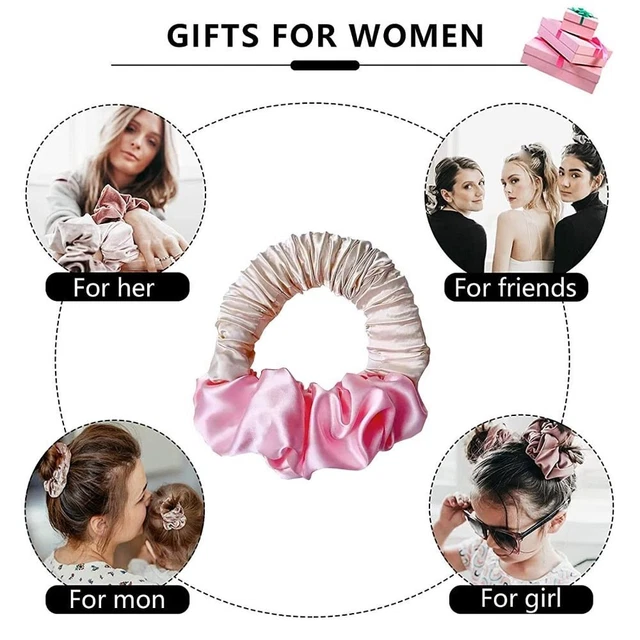 Curler Scrunchies Hair Free Curling Iron Elastic Hair Bow Traceless Hair Curler