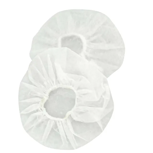 100Pcs Disposable Non-Woven Sanitary Headphone Ear Covers For 8.5~10cm Ear Pads