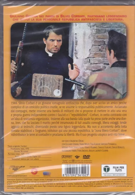Dvd CORBARI con Giuliano Gemma nuovo 1970 2