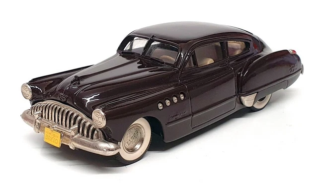 Modellino 1/43 GLM 1949 Buick Roadmaster Sedanette – Edizione Limitata, Resina Nera - Foto 3