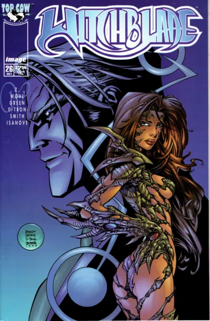 Witchblade #26 Nm+ 1995 Series Randy Green Cover Image Comics