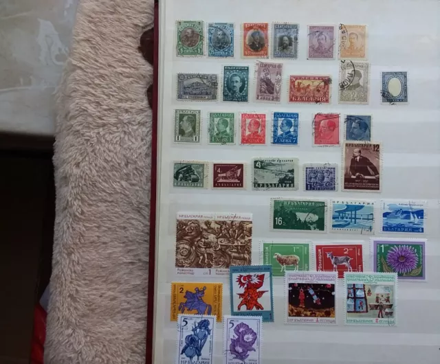 Briefmarken Sammlung Lot Europa Bulgarien