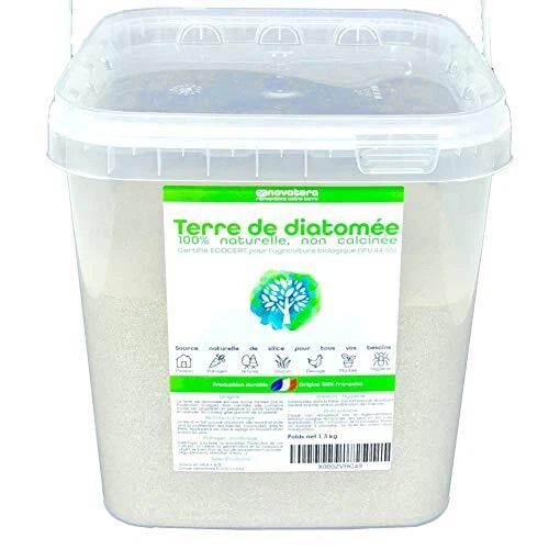 Terre de diatomée 100% française | Naturelle Non calcinée | Seau 1,3 kg| Ultrapu