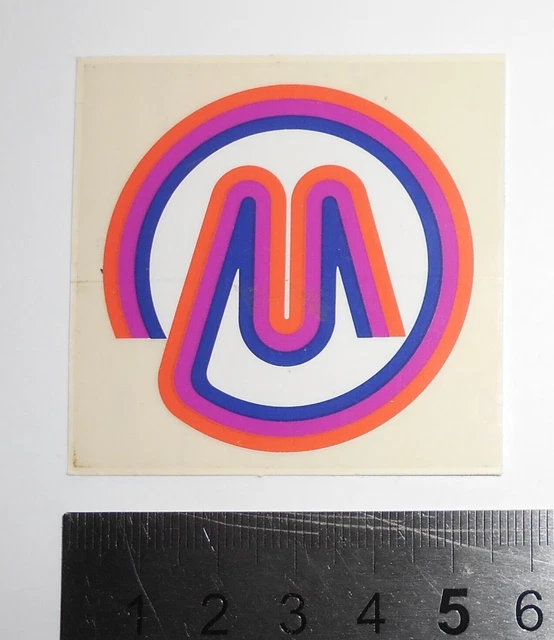 Autocollant Vintage Sharp Milano Années 80 - Original, Neuf - Style Rétro