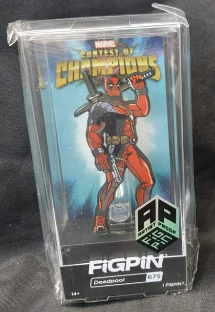 FigPin Deadpool 675 Artist Proof LOCKED Marvel Contest of Champions