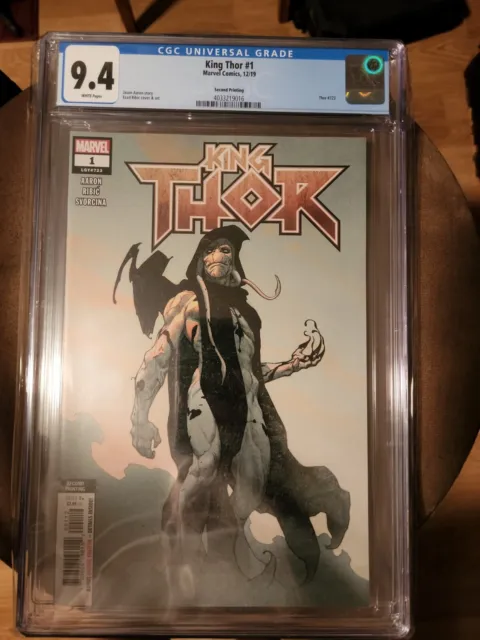 King Thor #1 2nd Print 1st Cover Appearance CGC 9.4