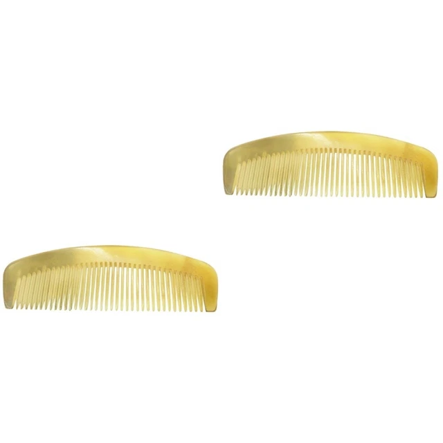 2 Count Woman Detangling Hair Comb Fine Combs Without Handle