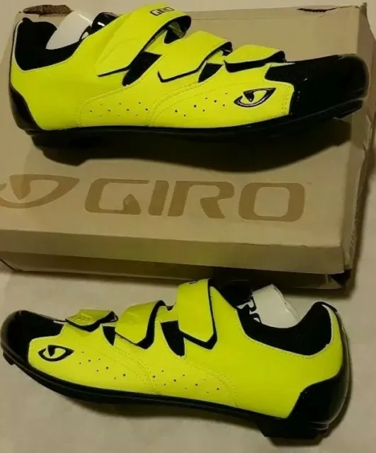 Giro Techne Cycling Shoes - Men's Highlight Yellow (Eur46) Shoe Brand New In Box