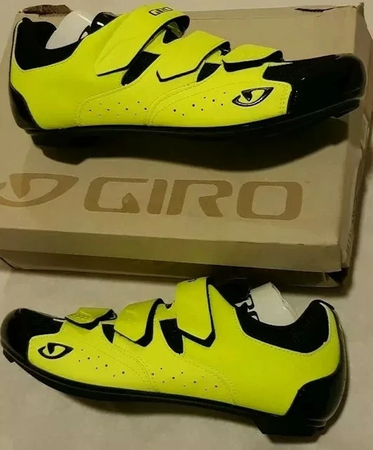 Giro Techne Fahrradschuhe - Herren Highlight Gelb (Eur46) Schuhe Brandneu Im Karton
