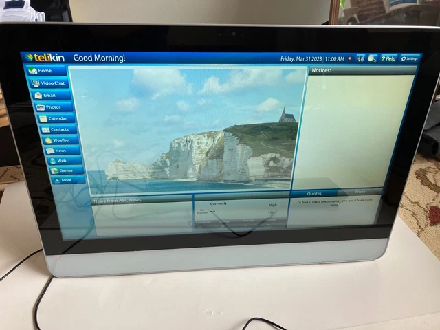 Telikin 22'' All In One Touch Screen Easy To Use Computer For Seniors With *****