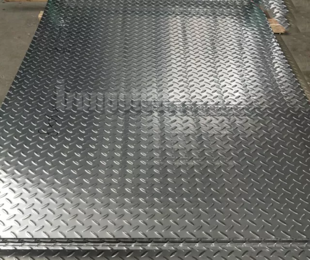 24" x 96" Aluminum Diamond Plate Sheet .025 in Thick - Trailer, Garages 3003