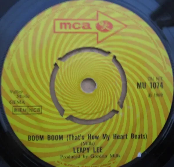 Leapy Lee Little Yellow Aeroplane Vinyl Single 7inch MCA Records