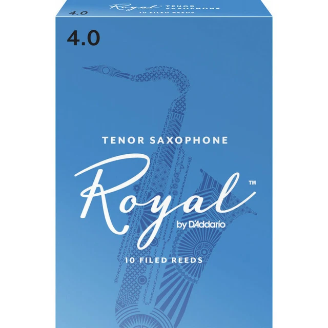 D'Addario RKB1040 - Anches saxophone ténor, force 4.0, boîte de 10