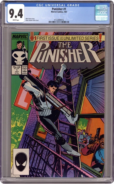 Punisher #1 CGC 9.4 1987 4132889016