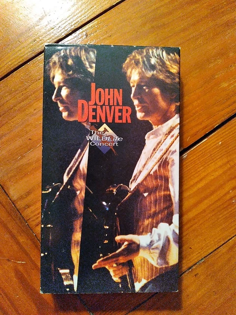 VINTAGE JOHN DENVER The Wildlife Concert - VHS 1995 - New