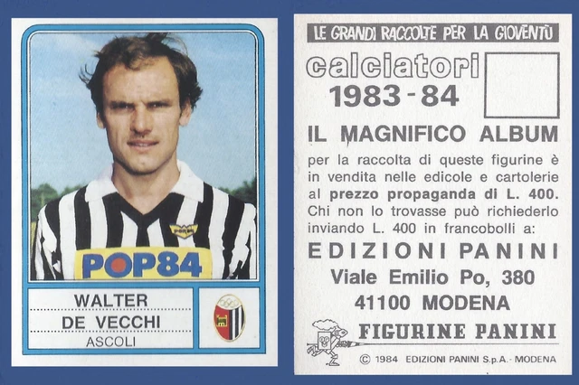 Figurine Panini Calciatori 1983/84 – Scudetto N°521 – SAMBENEDETTESE