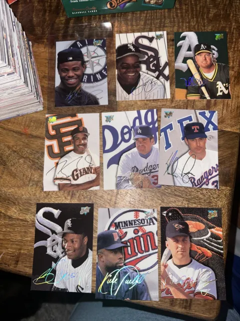 1993 Studio Baseball Cards Complete Base Set 220 Cards NM-MT+ 32- HOFers Fresh