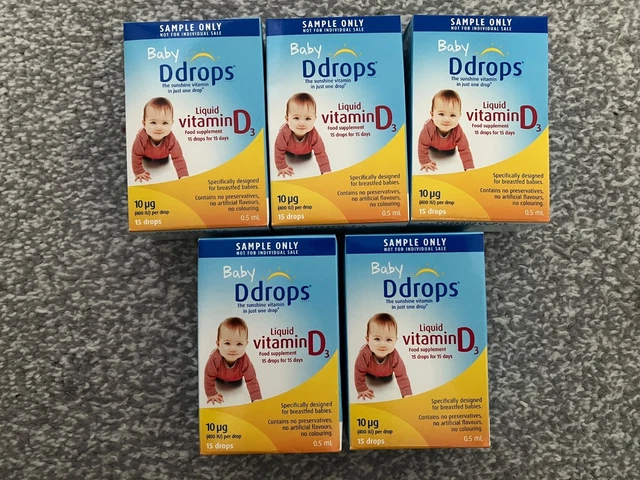 Baby D Drops Vitamina D3 Para Bebes Crecimiento Saludable | Mercado Libre - View #5