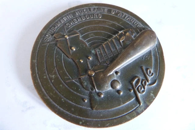 France médaille SNLE Le Triomphant sous-marin nucléaire n.d par Jimenez