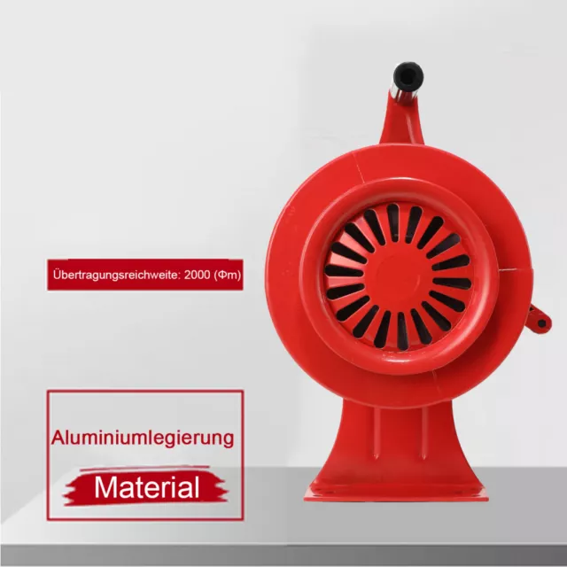 SIRENE MANUELL HANDSIRENE - 110 dB - 1 kg - ALU - Alarm THW