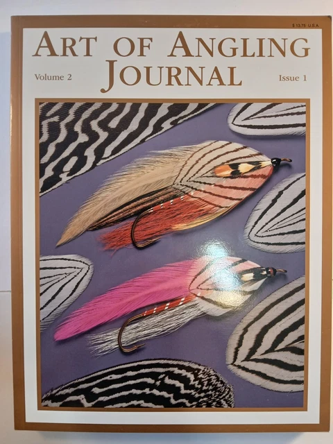 Art of Angling Journal- 4 Issues: Premier , Vol 1 #3, Vol 1