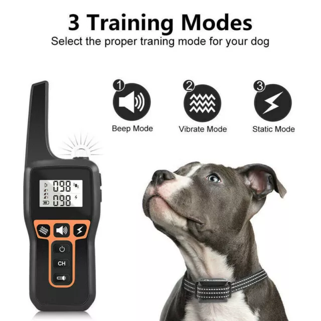 Remote Dog Shock Training Collar