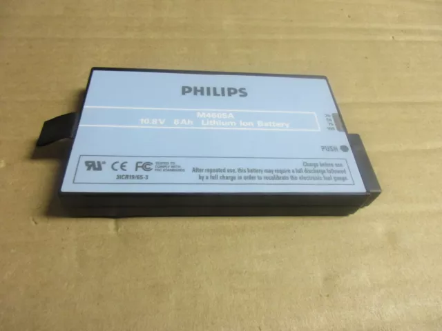 Philips Healthcare M4605A 10.8 V 6 Ah MP & MX Series Lithium Ion Li-Ion Battery