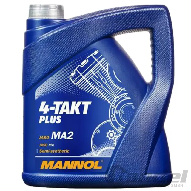 4 Liter Mannol 4-Takt Plus 10W-40 Motoröl Motorradöl