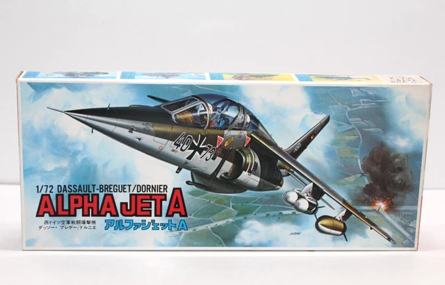 FUJIMI DASSAULT-BREGUET/DORNIER ALPHA Jet A 1/72 Plastic Model Kit New ...