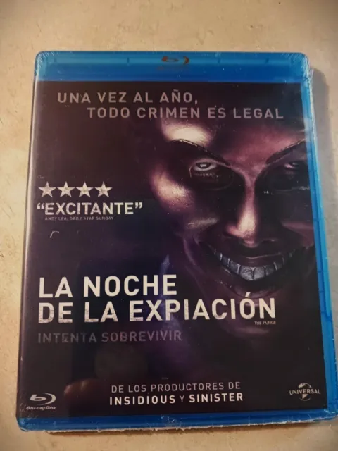 The Purge (La Noche De La Expiacion) ENG/SPA - Blu-ray & Cover Art Only