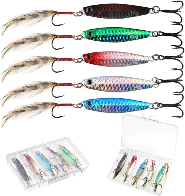 Artificiale Pesca Spigola Serra Minnow Pescetto Affondante Modello 1