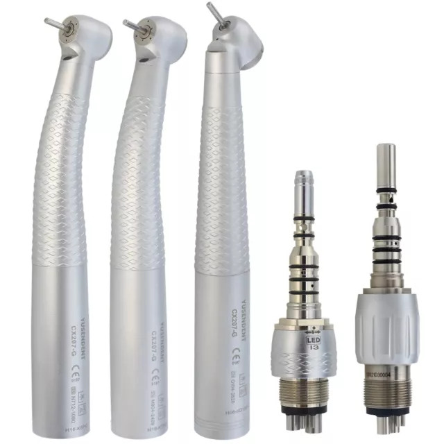 COXO Dental Handpiece High Speed 45 Degree Surgical Fiber Optic For KAVO 4 6 Pin