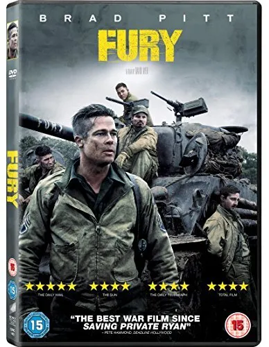 Fury [DVD] [2014], , Used; Good Book