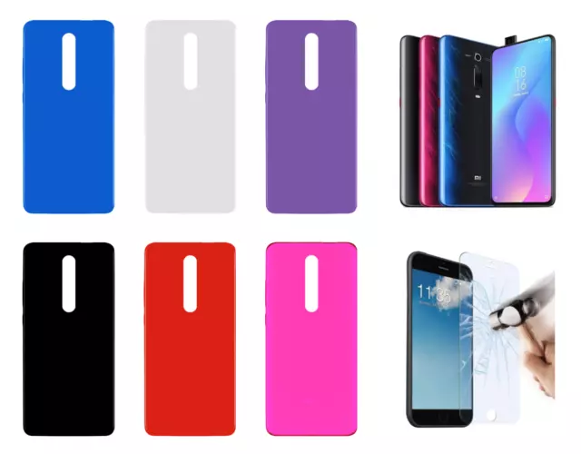 Funda Carcasa Silicona Gel TPU Para Xiaomi Mi 9T (4G) 6.39" + Protector Opcional