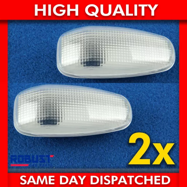 2X For Mercedes Sprinter Side Wing Indicator Repeater Lens 2108200921 (00-06)