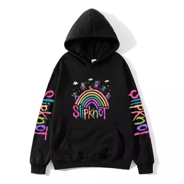 Y2k Streetwear Heavy Metal Hoodie Unisex With Hood Sweatshirt Anime
