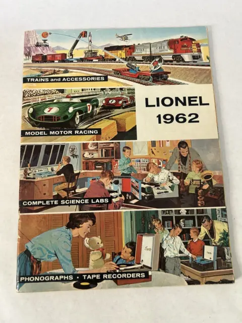 LIONEL Trains Color 1962 Train Catalog